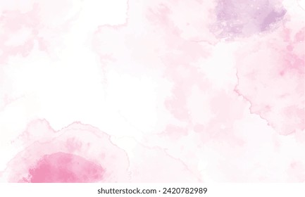 Vector elegant hand painted watercolour background.