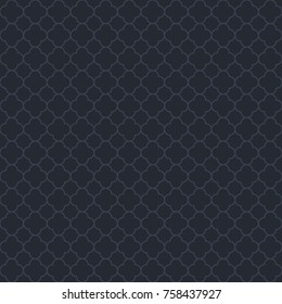 Vector elegant men geometric seamless pattern. Black luxury seamless background