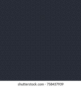 Vector elegant men geometric seamless pattern. Black luxury seamless background