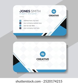 Vector elegant minimal red and gray business card template