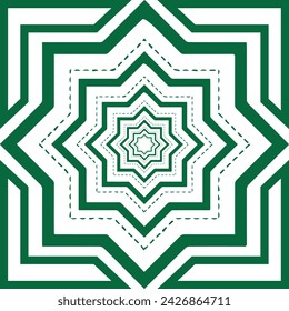 Vector elegant minimalistic pattern vector art design