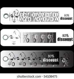 vector elegant price tags