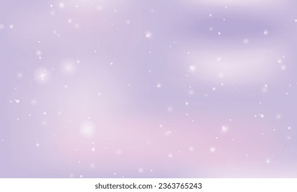 Vector elegant purple sparkle bokeh light background design