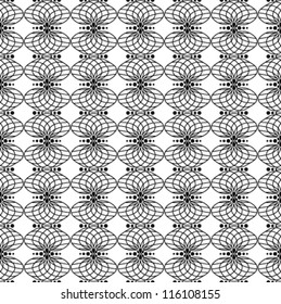 Vector elegant seamless pattern (can be repeated seamlessly as many times as needed).