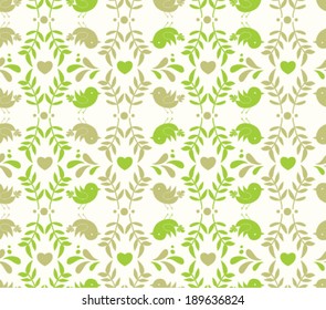 Vector elegant stylish flower seamless pattern. Seamless pattern can be used for wallpaper, pattern fills, web page background.