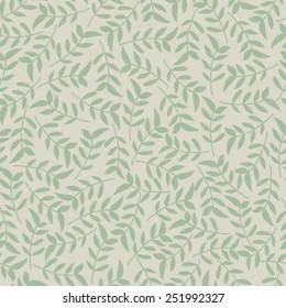 Vector elegant stylish flower seamless pattern.