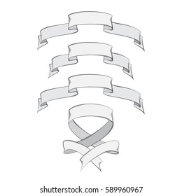Vector elegant vintage tape. Used for gift themes, holiday, tourism and travel.