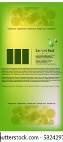 vector elegant web site template