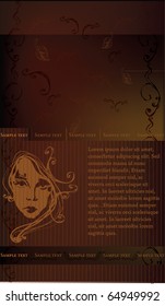 vector elegant web template