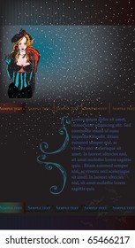 vector elegant web template