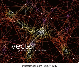 Vector element of abstract cybernetic particles 