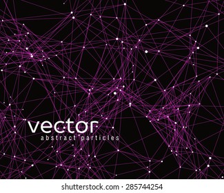 Vector element of abstract cybernetic particles 