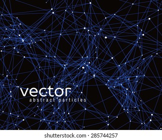 Vector element of abstract cybernetic particles 