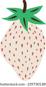 VECTOR Element: Abstract Strawberry 002