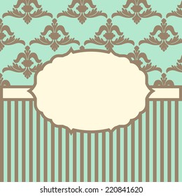 Vector element for design. It can be used for decorating of wedding invitations, greeting cards and other.