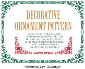 Vector element flowers for design, creating borders, frames and backgrounds
