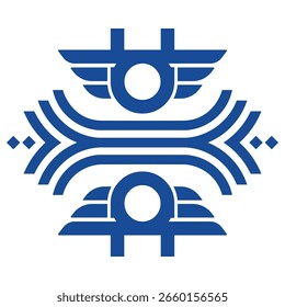 Ilustración de elemento de Vector, símbolo, logotipo de forma abstracta
