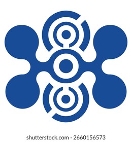 ilustração de elemento de vetor, símbolo, logotipo de forma abstrata