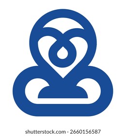 ilustração de elemento de vetor, símbolo, logotipo de forma abstrata