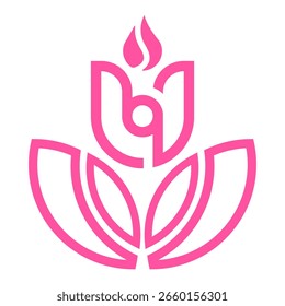 vector element illustration, symbol, flora logo