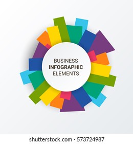 Vector element for infographic.