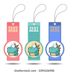 Vector element with lovely alien character.