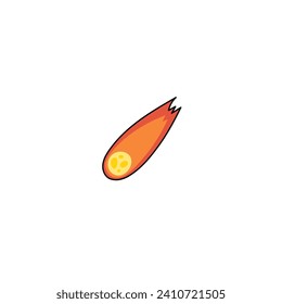 vector element outer space sticker illustration
