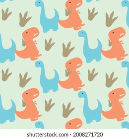 vector element pattern with dinosaurs