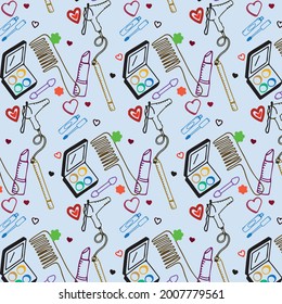 vector element pattern for the hairdresser of beauty salons beauty industry