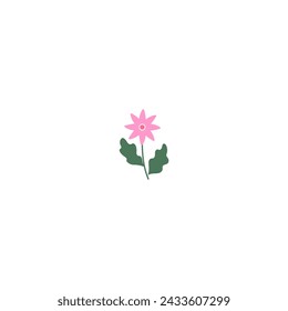 vector element pink flower floral and fauna day pink