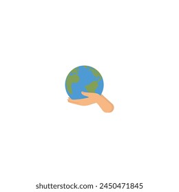 vector element save earth national earth day illustration