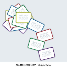 VECTOR ELEMENT TEMPLATE FOR INFOGRAPHIC