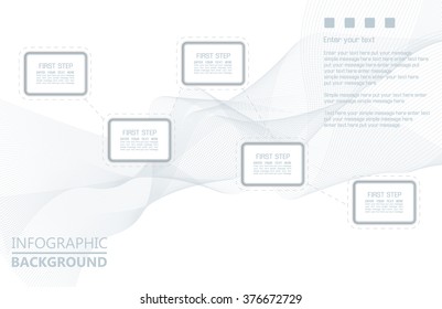 VECTOR ELEMENT TEMPLATE FOR INFOGRAPHIC AND WEB