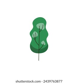 vector element tree set world tree day vector