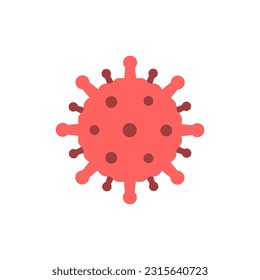 Vector element of Virus, Germ symbol.