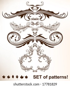 Vector elements for design.