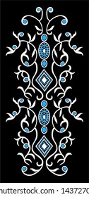 Vector elements for the designer on a dark background