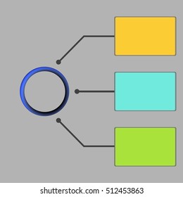 Vector elements for infographic. Template for diagram, graph, presentation and chart. Business concept with 4 options, parts, steps or processes. Abstract background