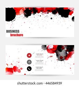 Vector elements for infographic.Flyer poster.Front page. Modern Brochure for business. Headline. Modern template for your work, presentation.Concept with place for your text. EPS10