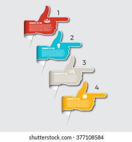 Vector elements for infographics. Templates with elements and characters for presentations, business and marketing.