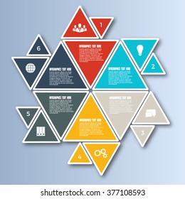 Vector elements for infographics. Templates with elements and characters for presentations, business and marketing.