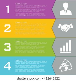 Vector elements for infographics. Templates with elements for presentations, business and marketing. EPS 10.