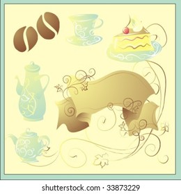 VECTOR Elements for the menu
