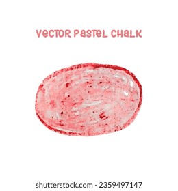 
Vector elements pastel chalk. Realistic Chalk Drawn Sketch.