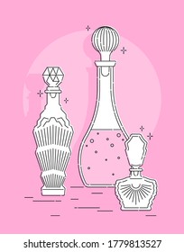 Beautiful Woman With Perfume Ilustraciones Imagenes Y Vectores De Stock Shutterstock