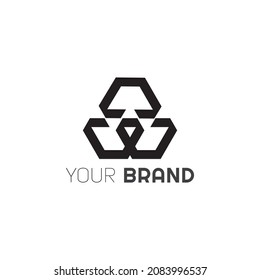 Vector elements template icon. Classic Lettering Minimal Fashion Designs.