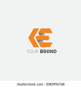 Vector elements template icon. Classic Lettering Minimal Fashion Designs.