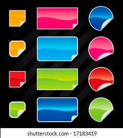 Vector elements for web design
