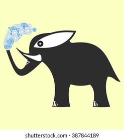vector elephant
