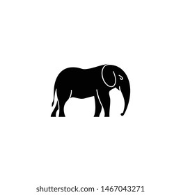 vector of elephant concept design
